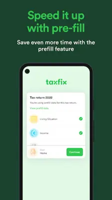 Taxfix android App screenshot 1